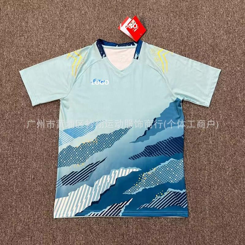 Men Women Badminton Shirt Quick Dry Breathable Sport Training Top Tournament Practice