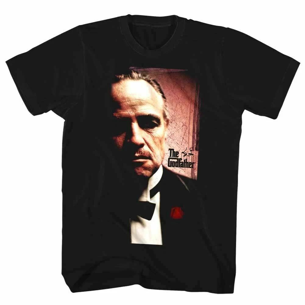 Godfather The Don Vito Corleone Men s T Shirt Marlon Brando Vintage Movie Logo 3XL
