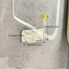 1pc Wall Coat Hook Coat Key Hook Living Room Bedroom Storage Hook Wall Non-marking Decoration Multi-functional Hook Accessories