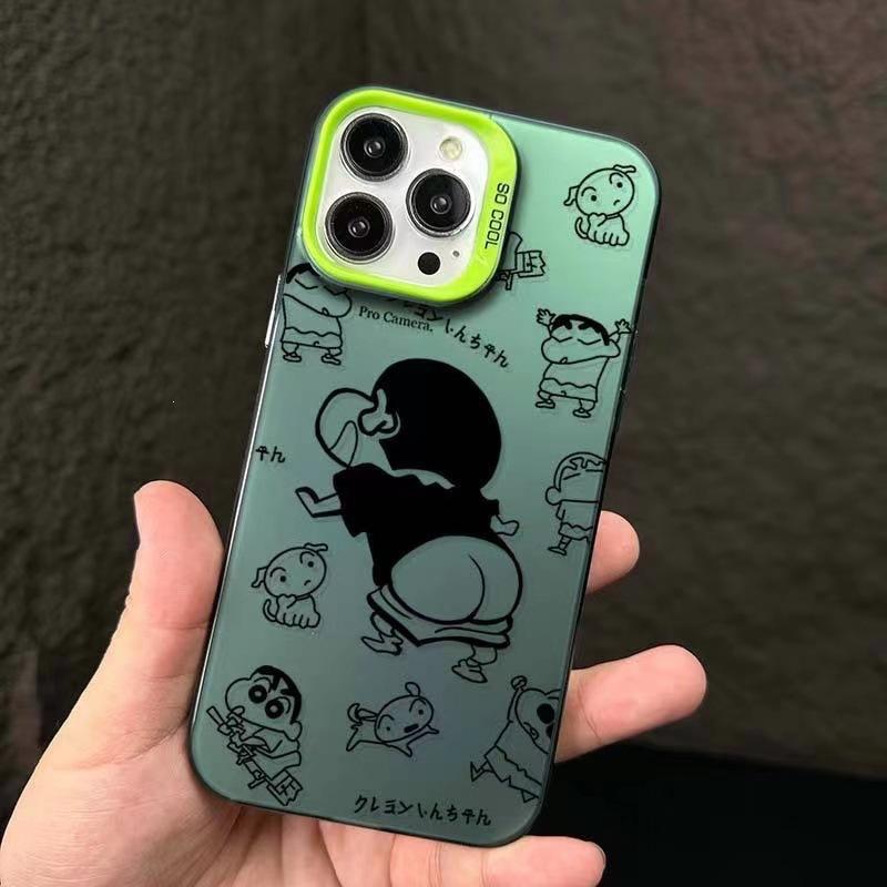 Funny Little New Metal Buttons Are Suitable for Apple 16promax Mobile Phone Case Iphone13/12/11 Cartoon 15 Tide
