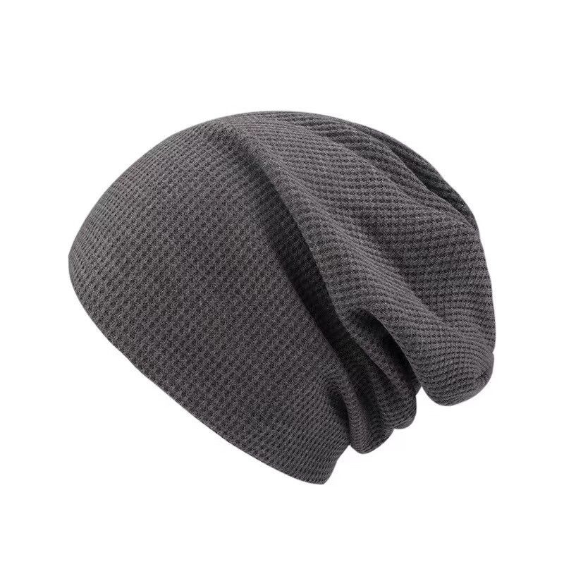 

Hat Female Fall and Winter 2024 New Arrival Pregnant Women Postpartum Confinement Cap Pile Heap Cap Fashion Bag Cap Warm All-Matching Windproof Waffle Gray One size