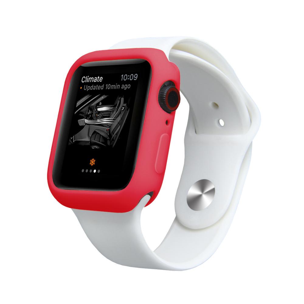 Ochranný kryt pouzdra pro Apple Watch SE/6/5/4/3/2/1 40mm 44mm pro iWatch Series 42mm 38mm měkké TPU pouzdro
