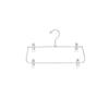 6-Layer Adjustable Foldable Metal Hanger with Clips for Skirts and Pants