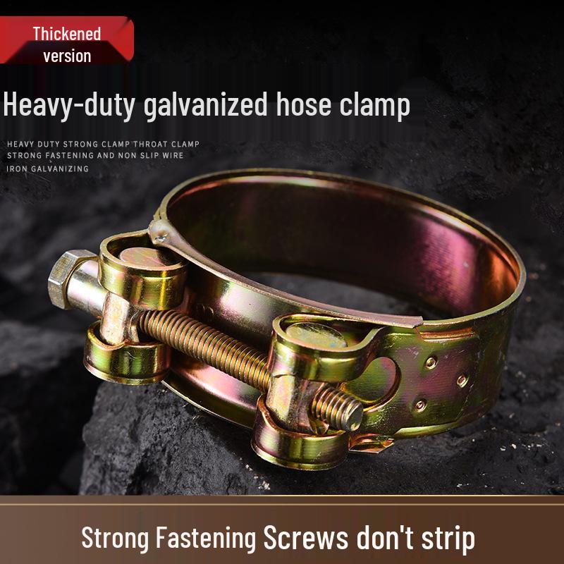 

Heavy Duty Galvanized Cardan Hose and Pipe Clamp 17-19mm Reinforced Hose Clamps (Pack of 10)