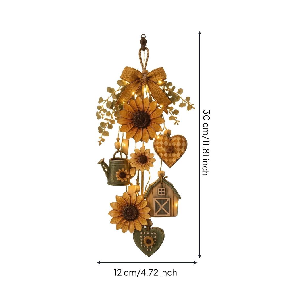 Wooden Wall Hanging Slim for Porch