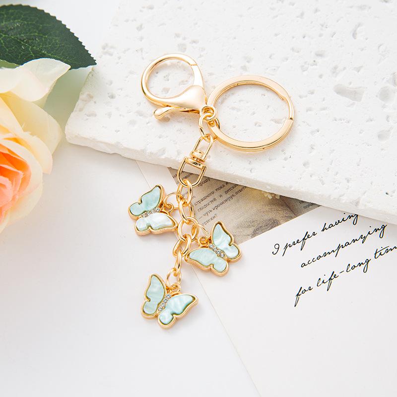 Butterfly Keychains: European & American Pendant Charms for Backpacks