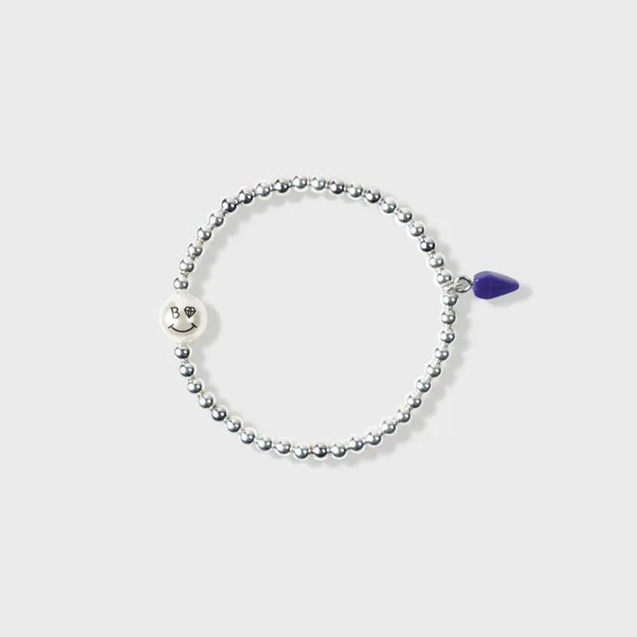 Bonbo Silver Ball Bracelet 4mm