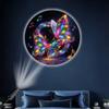 Creative Dreamy Butterfly Pattern Themes Usb Projection Light For Room Ceiling Background Decoration