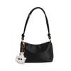 Lässige Einfarbige Mode Elegante Umhängetasche Glatter Stoff Satin Achseltasche Freizeit Umhängetasche