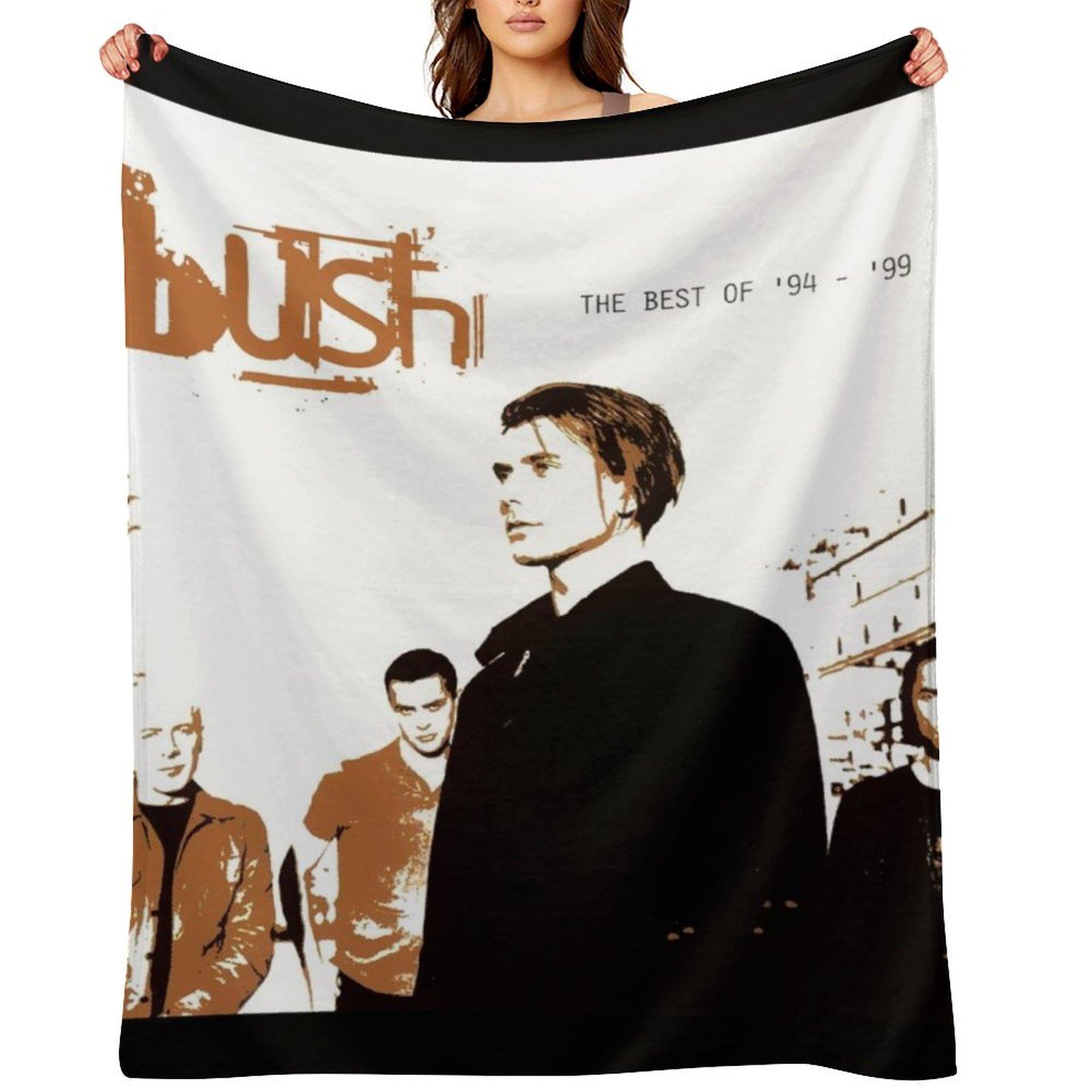 The best of Bush Throw Blanket Furry Extra Large Throw for babies Fashion Sofas Blankets 30x40in