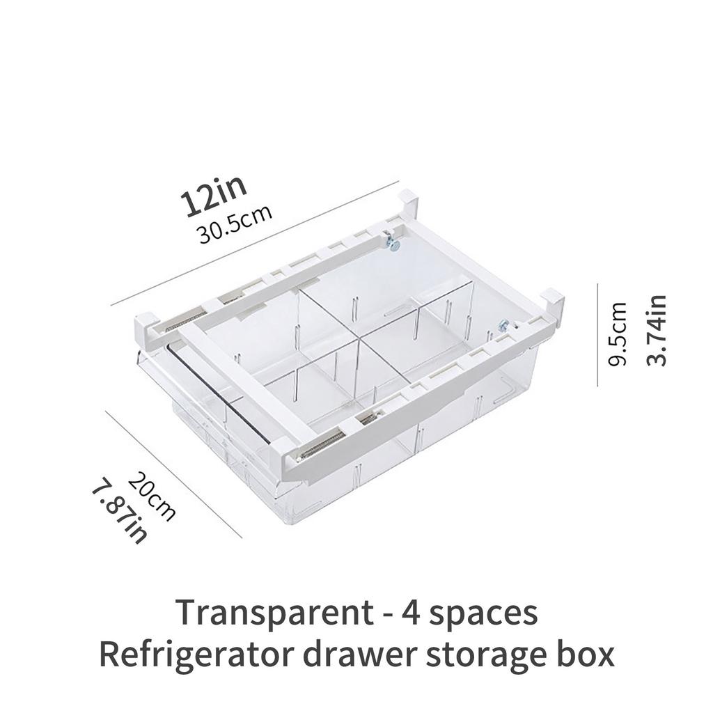 Household multifunctional refrigerator storage box, drawer type food storage box