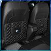Car Anti-kick Pad Interior Pu Leather Auto Seat Back Protector Pads For BMW M Performance 1 3 5 7 Series M3 M4 M5 M6 X1 X3 X5 X6 X7 E30 E34 E36 E39 E4
