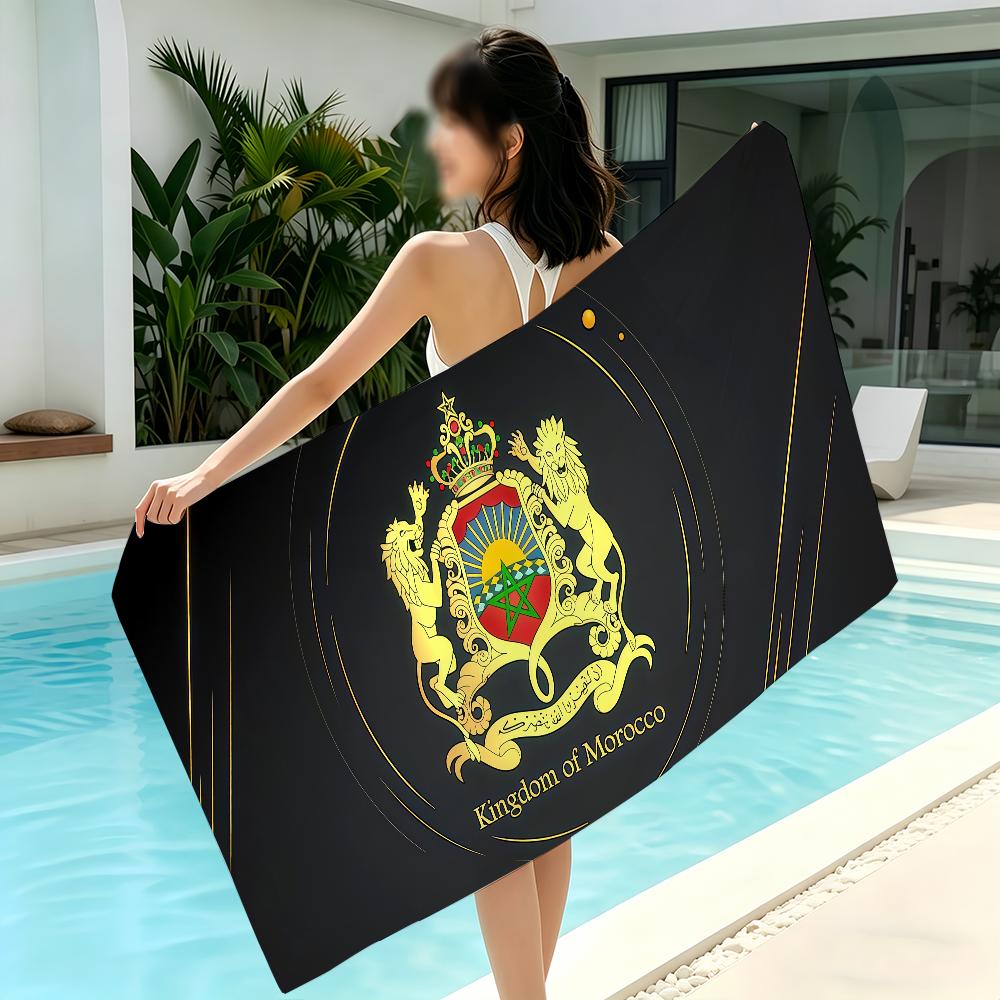 King Nation Morocco Towel Yoga Gym Yoga Gym Lightweight Portable for Swimming Beach Travel Sports Accessories Sandproof