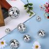 7PCS Disco Ball Cake Topper 70s Disco Themed Dance Party Supplies for Cake Dessert Accessories Disco Party Ornament