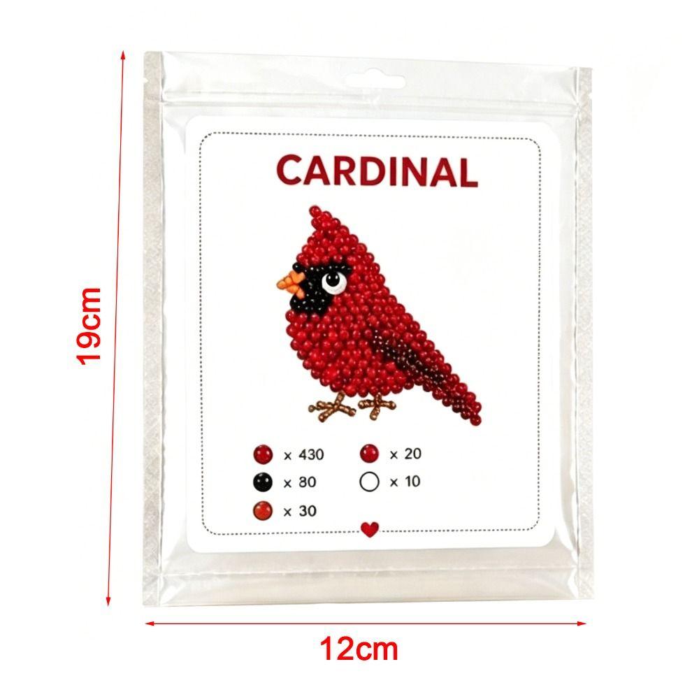 Tiny Beads Paste Beads Kit Animal Shape DIY Bead Craft Kit Animal Pendant Set For Adults & Kids