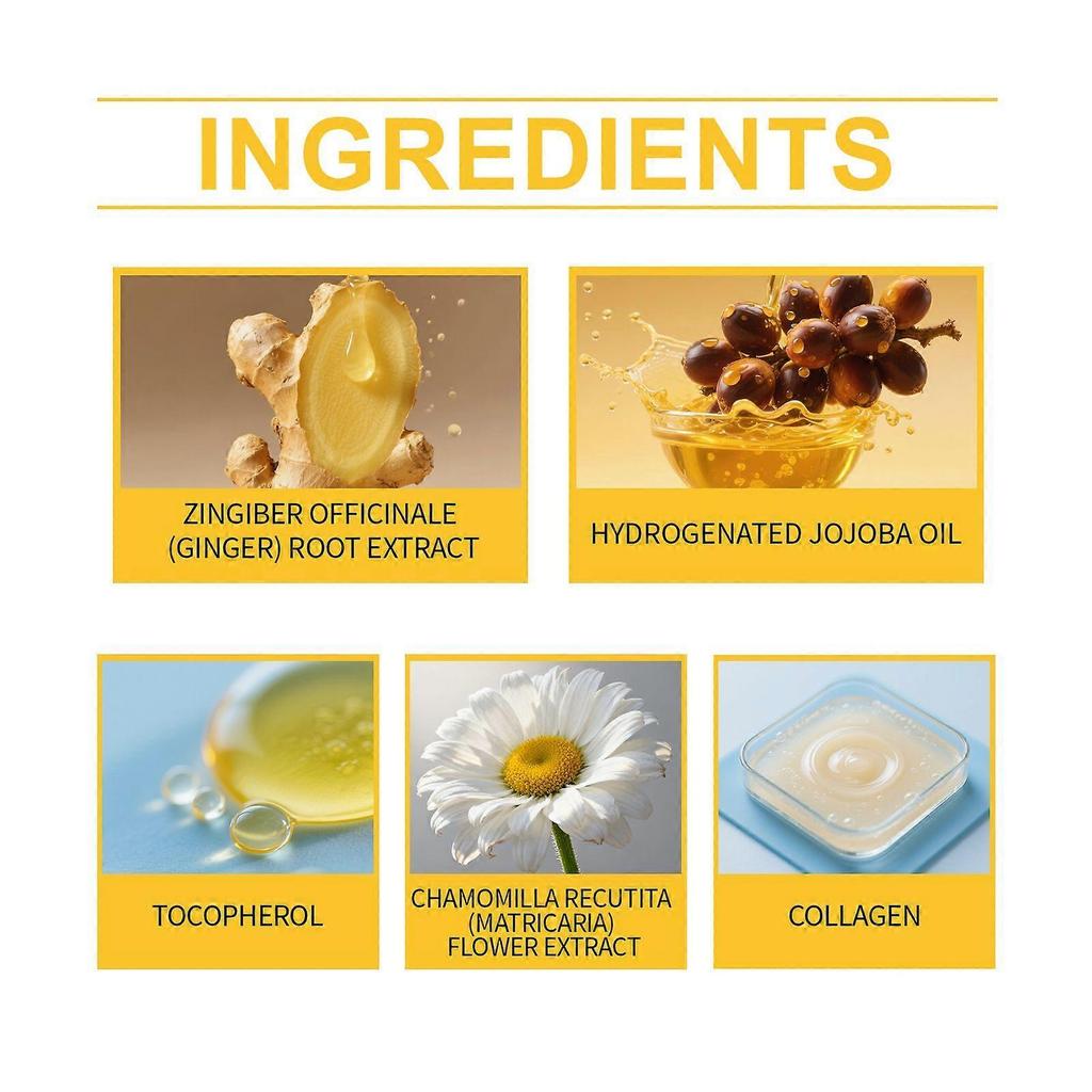 West&Month Crème Capillaire Épaississante et Fortifiante au Gingembre Fortification des Cheveux, Élimination du Sébum, Hydratation et Adoucissement de la Chevelure