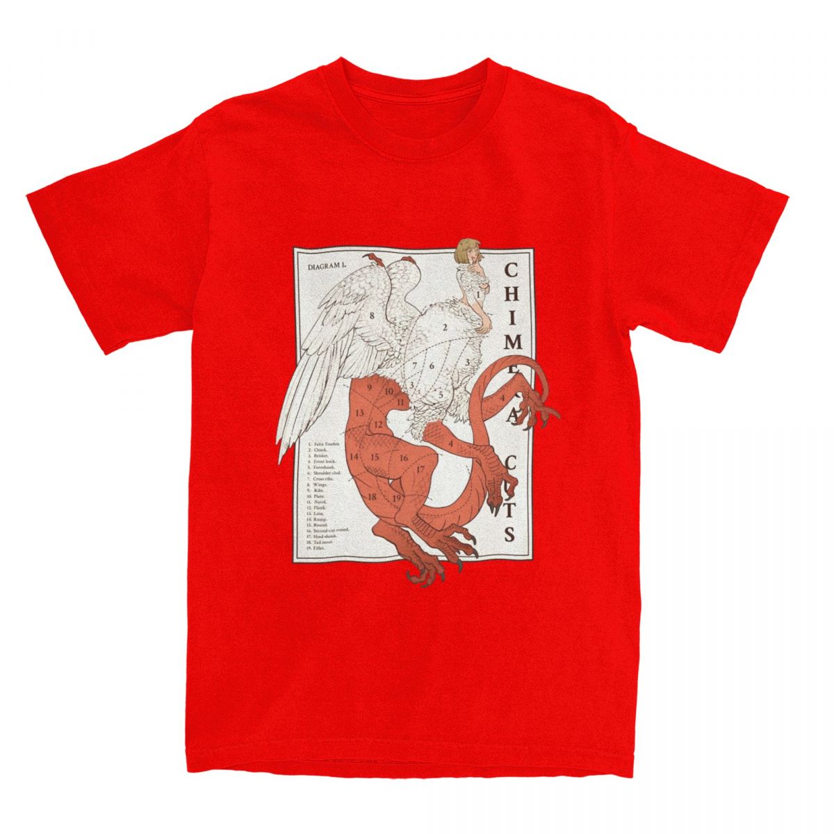 

Man T-Shirt Delicious In Dungeon Meshi Laios Touden T Shirts Hip Hop Falin Chimera Cuts Tees Casual Cotton Tops Plus Size 5XL S