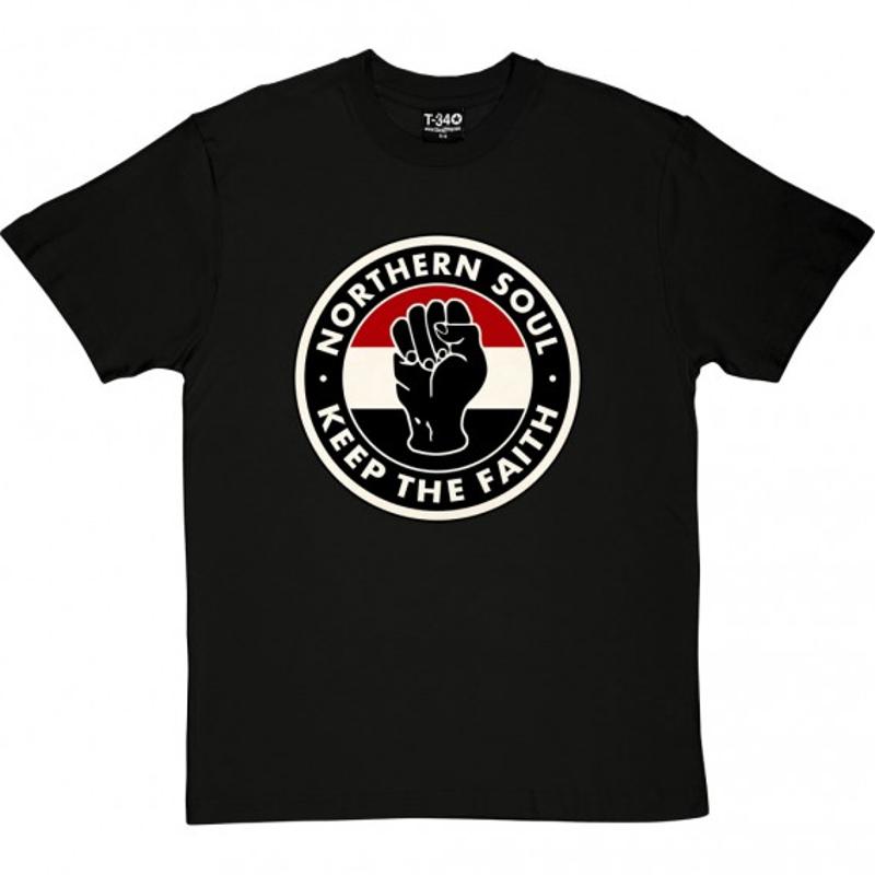 Northern Soul Keep The Faith Faust T-Shirt