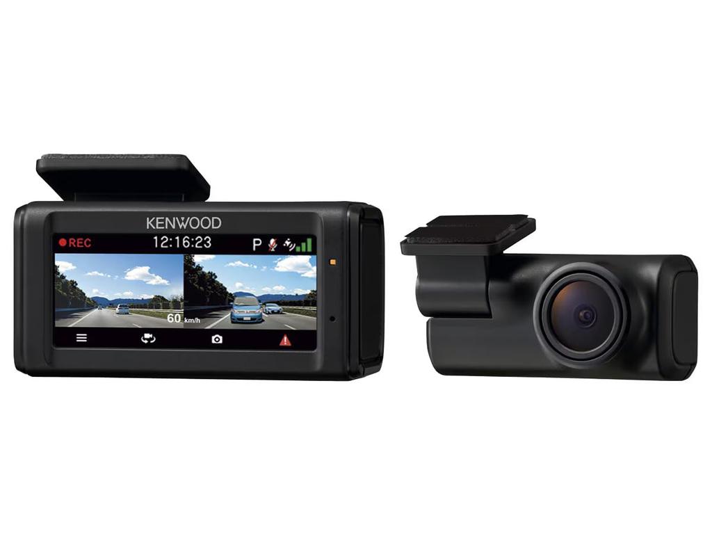 Kenwood Dual Camera Dashcam and Rear DRV-D40W (Front Recording)