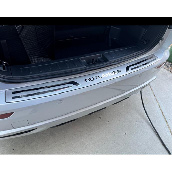 Для Mitsubishi Outlander Аксессуары Защитная накладка на задний бампер из нержавеющей стали