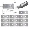 10-pack hårdmetallskär 30x12x1 5 mm för trä svarv skärverktyg