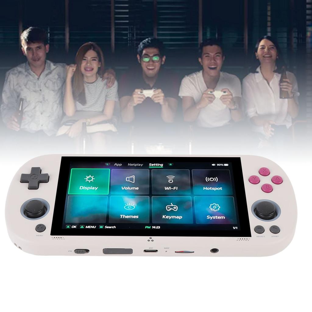 Handheld Retro Game Console 4.96 Inch 720x1280 Screen Portable 64GB Video Gaming Console Supports 28 Simulators for System