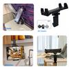 Universal Travel Essentials Adjustable Flying Phone Mount Airplane Tablet Holder for iPad Galaxy Pad iPhone Samsung Switch