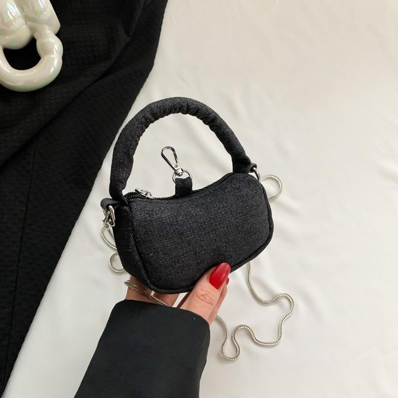 Нишевая сумка-мессенджер на цепочке, женская новая модная корейская версия, простая осенне-зимняя наплечная сумка