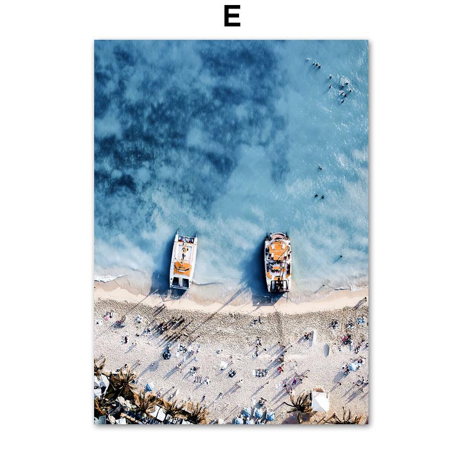 

Голубое море, пляж, кит, одуванчик, морской пейзаж, постеры, печать на холсте, скандинавские настенные художественные фотографии для гостиной, домашний декор 40X50cm No Frame