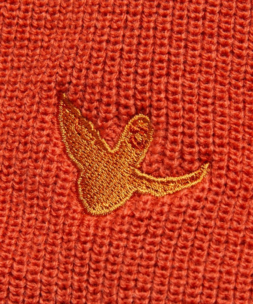 MARK GONZALES Angel Wappen Short Beanie - Camel