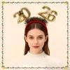 Sequin 2026 New Year Headbands Star Colorful Christmas Headband Celebration Comfortable New Year Hair Hoop New Year's Eve
