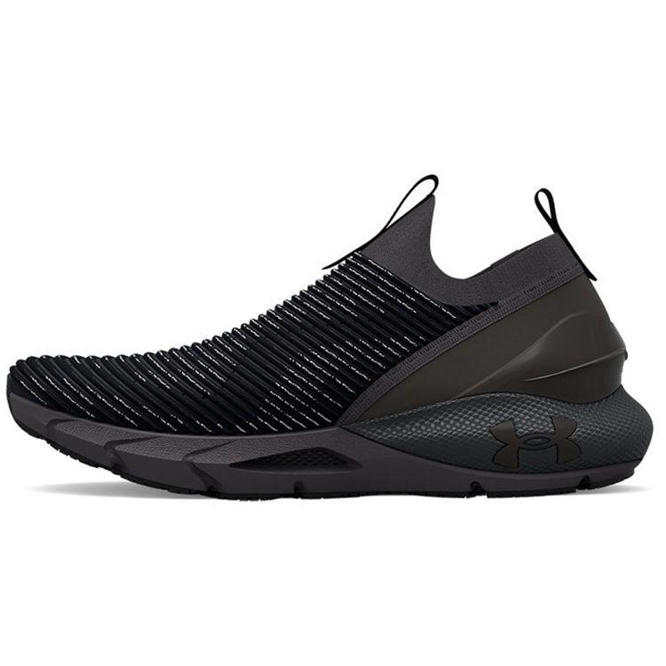 Under Armour HOVR Phantom 2 Fabric Sports Casual Low-Top Lifestyle Shoes Unisex sneaker Black 3024928-001