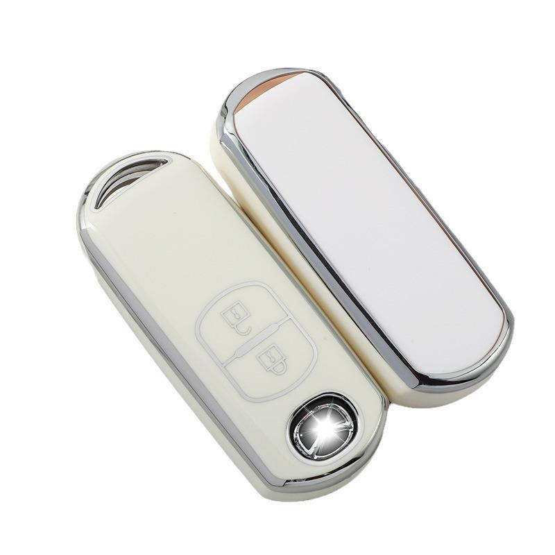 Mazda Axela 2-Button Key Case for CX-4, CX-30, Mazda 6 Atenza, Mazda 3, Xingcheng, Ruiyi