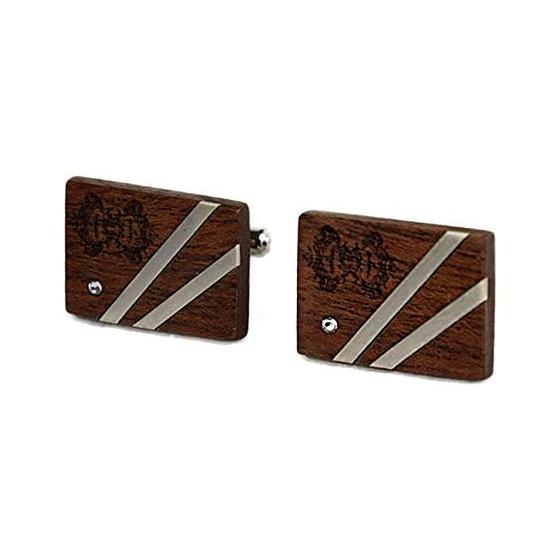 [Genuine] Orobianco Orobianco L unique Albarolle Collection Wooden Cufflinks D Natural Wood Made in Japan 5951413 Orobianco Orobianco