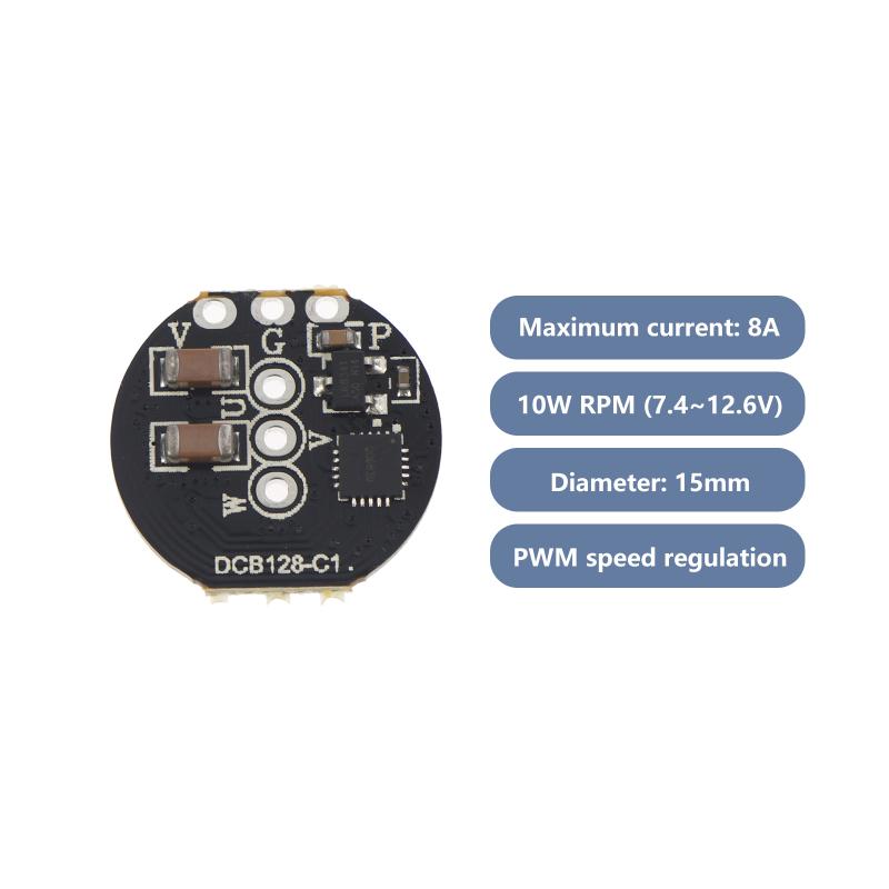 

Dc7.4V/Dc12V/Dc21V Brushless Motor Driver Board Pwm Motor Speed Controller Dc Brushless Motor Governor Motor Driver Module DCB128
