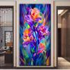 Purple Iris Flower 5D Diy Diamond Mosaic Art Full Square Round Diamond Painting Still Life Big Size New 2025 Home Decoration