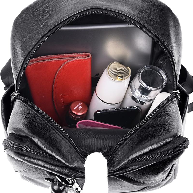 Elegant Women's Lightweight Backpack - Large Capacity, Adjustable Shoulder Strap, PU Material, Great for Travel and Daily Use