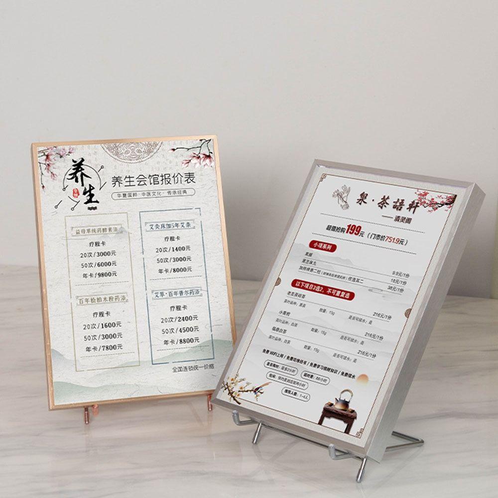 Storage Ornaments Magazine Display Stands Metal Plate Stands Phones Pedestal Holder  Picture Frame