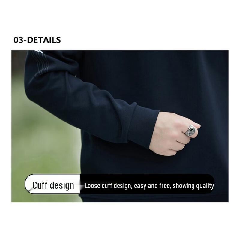TUCANO Men's Casual Round Neck Long Sleeve Sweatshirt