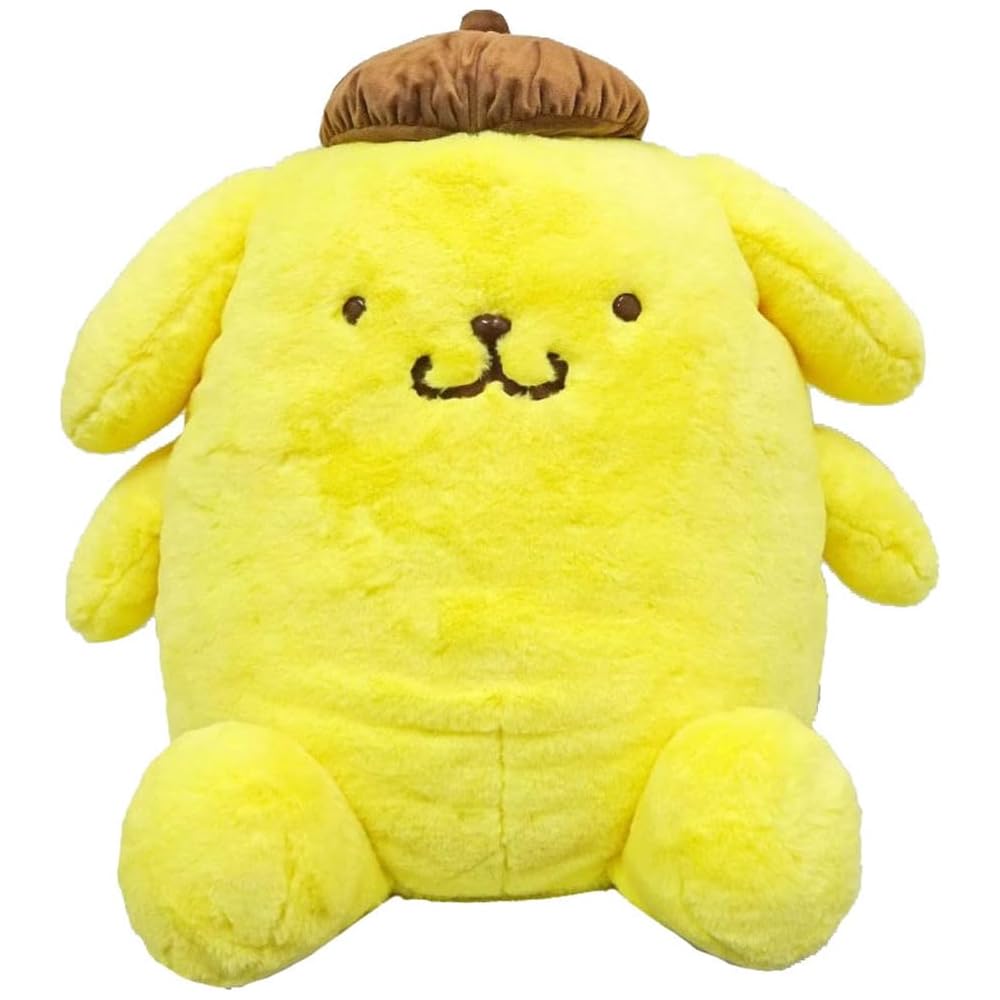 Nakajima Corporation Pom Pom Purin Plush Toy 2L Soft Cuddly Stuffed Animal