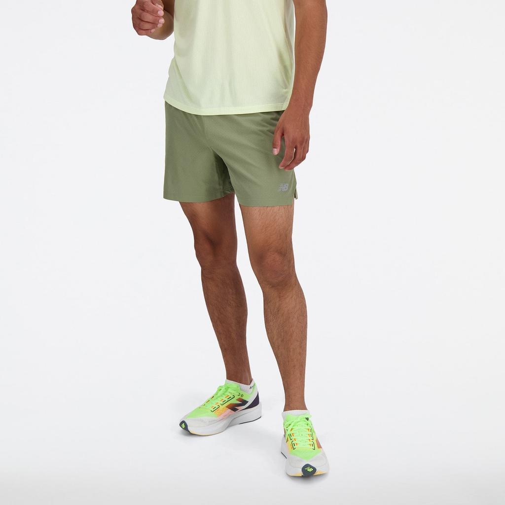 New Balance Casual Shorts Men's Dark Olive Green MS41283-DEK