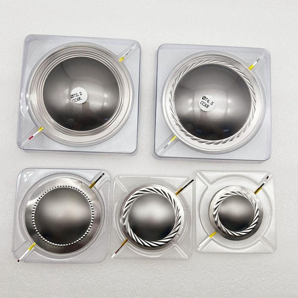 1Pcs DIY Speaker Modification Titanium Film Diaphragm  Audio Equipment Maintenance