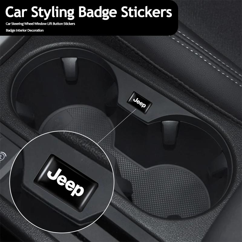 10Pcs Car Sun Visor Glasses Box Universal Sunglasses Clip Card Ticket For Jeep Renegade Wrangler JK Compass Grand Cherokee AMV1
