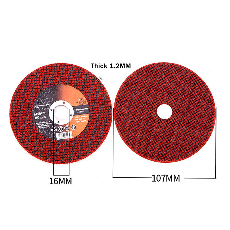 5Pcs Resin Cutting Saw Blades 107*16mm Angle Grinder Wheel Blade Stainless Steel Metal Grinding Machine Cutting Circular Disc