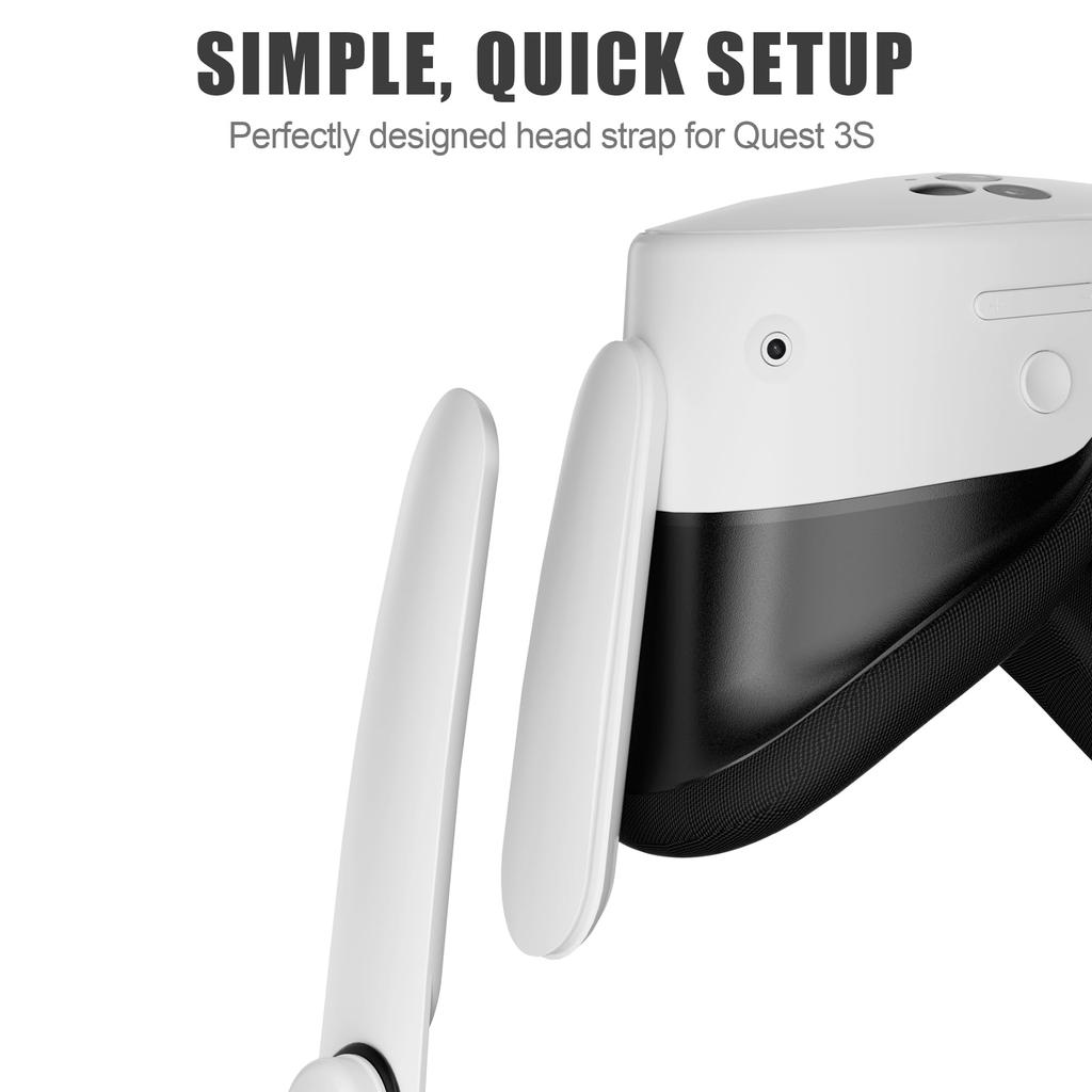 APEXINNO Comfort Head Strap Compatible with Meta Quest Elite Head Strap with Enhanced Adjustable Elite Strap Replacement VR Head Strap with