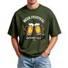 Men's Short Sleeve T Shirt Beer Festival Oktober Fest Graphic Tee Casual Comfortable Crew Neck Summer Top