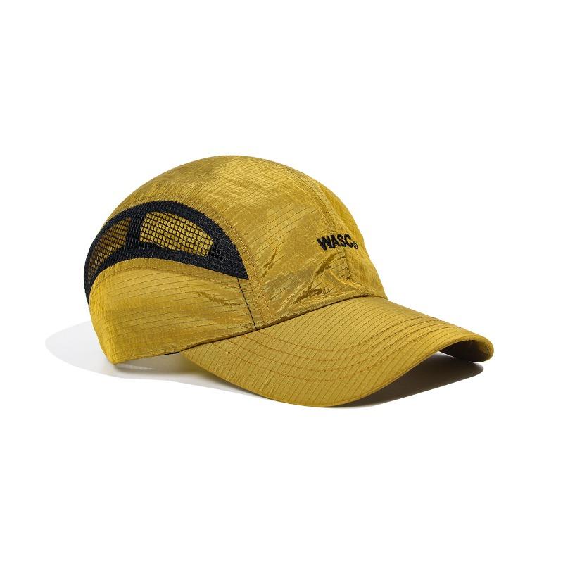 Quick-drying baseball cap embroidery summer thin breathable outdoor sunscreen sunshade mesh cap waterproof cap