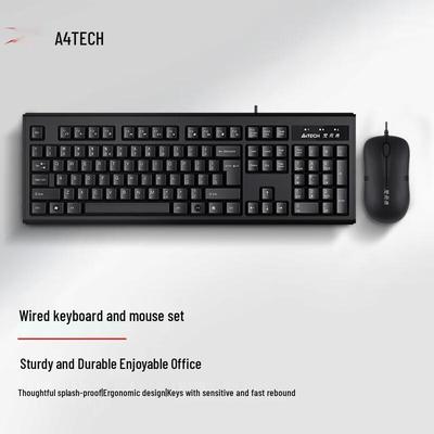A4TECH WKM-1000 Kabelgebundenes Tastatur- und Mausset