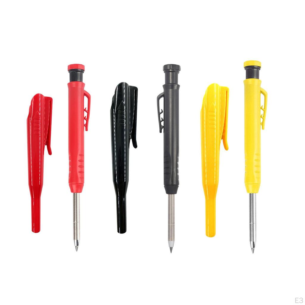 Carpenter Pencil Deep Hole Marker Hardware Drafting Mechanical Woodworking Marking Tool for