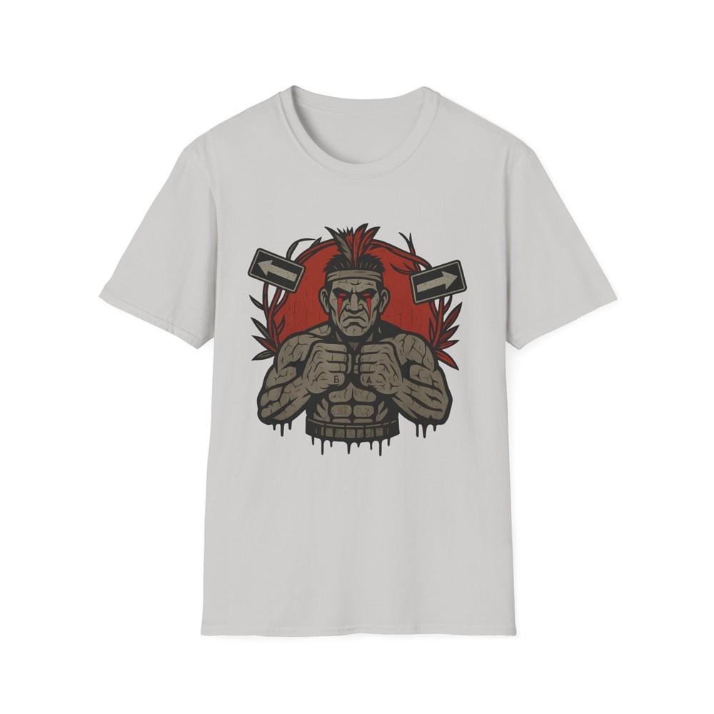 

Unisex Softstyle Mohawk Beast T-Shirt- Urban Strength, Street Style, Fierce 2XL